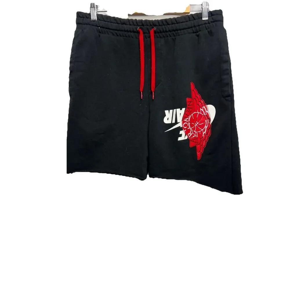 AIR JORDAN ESSENTIALS STATEMENT WINGS FLEECE Shorts Large RETRO BQ8470 010